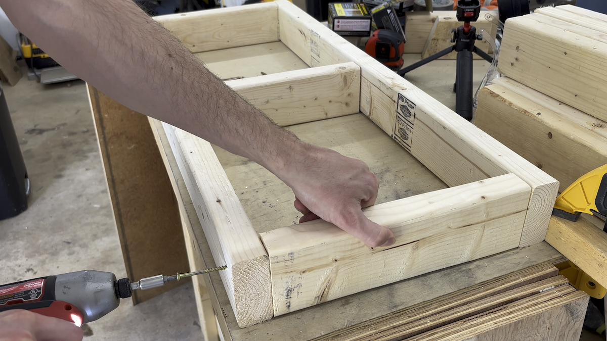 Assemble Shelf Frame