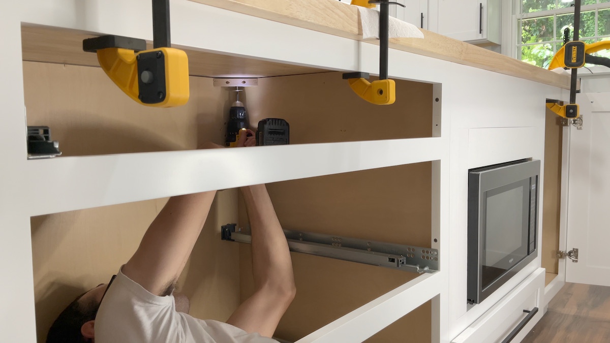 Screwing into Countertop